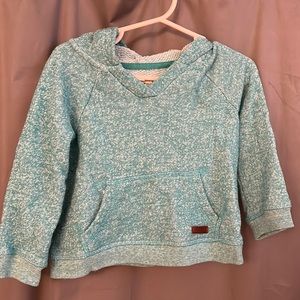 Roxy Girl teal sweatshirt
